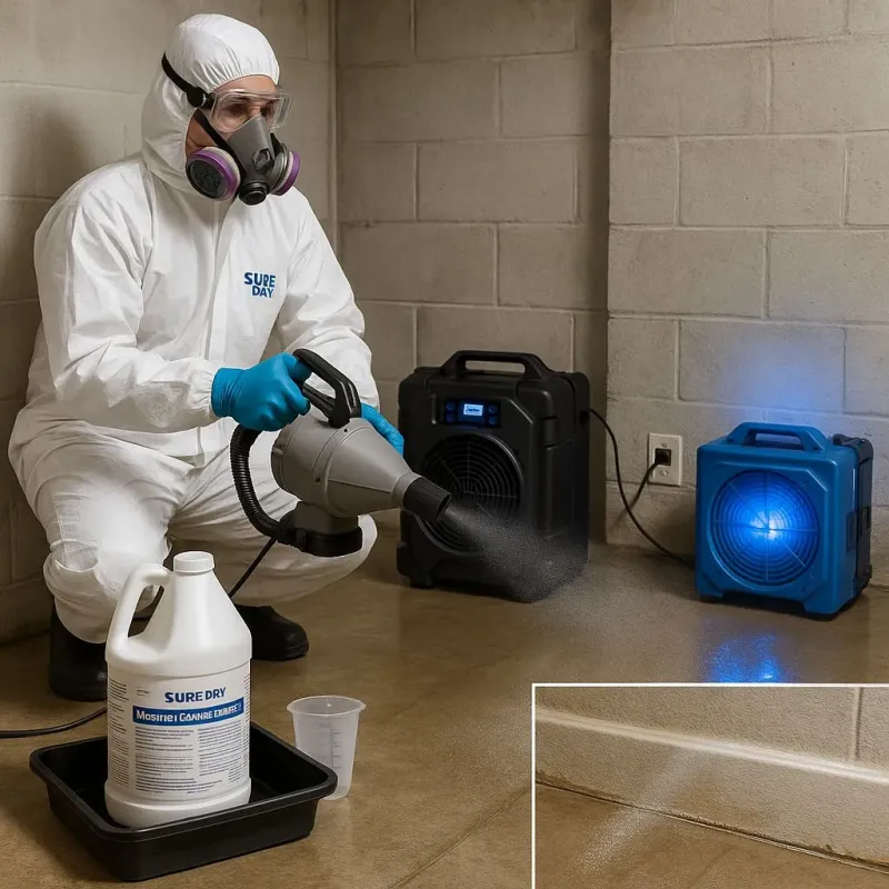 Sanitization and Odor Removal process in DeQuincy, LA