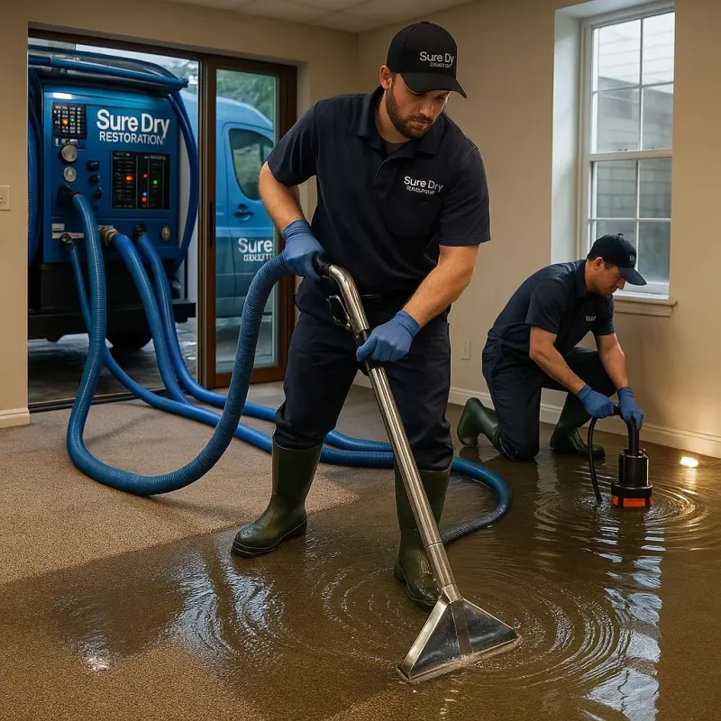 Water Extraction and Removal process in DeQuincy, LA